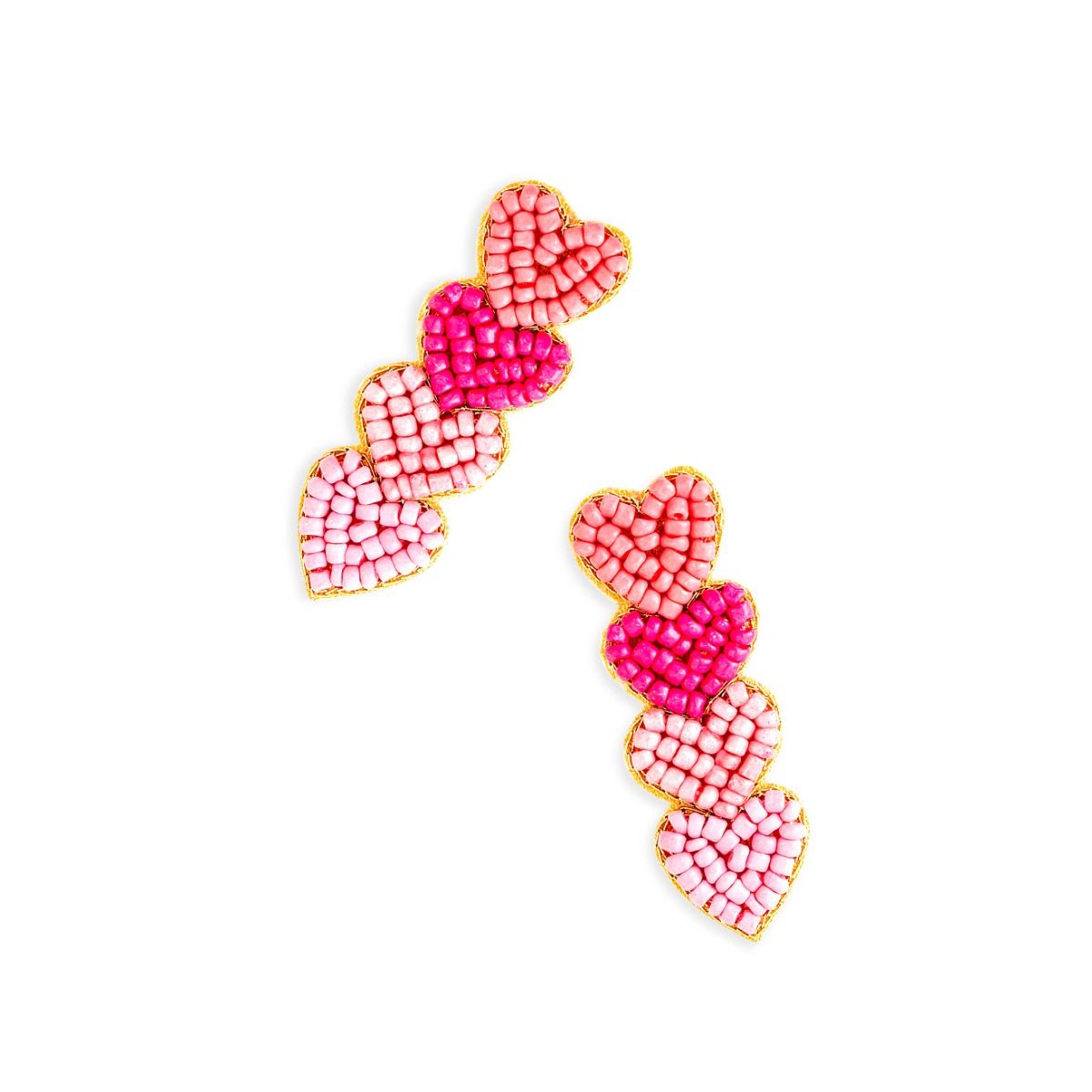 Mini Hearts Earrings